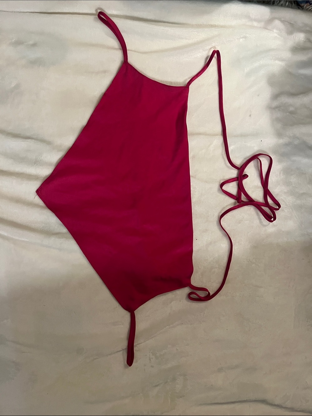 Women halter top - Hot Pink